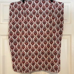 Roz & Ali stretch pencil skirt